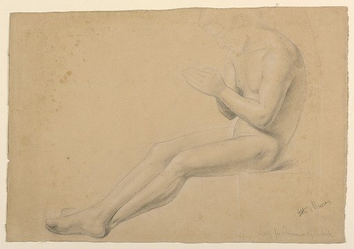 Figure Study for "Communion of the Sick"