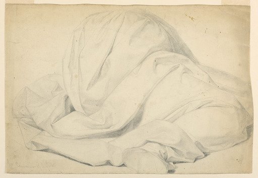 Drapery Study for "Communion of the Sick"