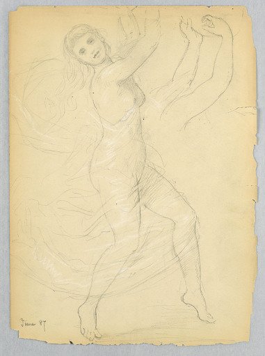 Sketches for a Bacchante