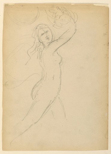 Sketch for a Bacchante