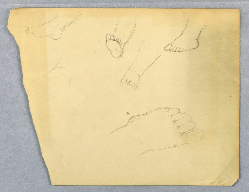 Studies of a Child's Left Foot
