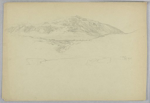 Landscape Sketch, Mount Desert, Maine
