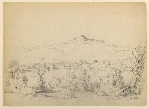 Chocorua Pond and Mountain, New Hampshire
