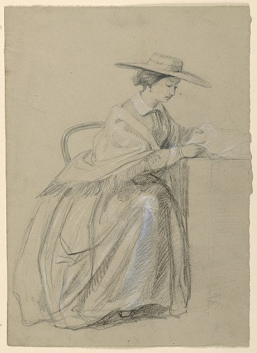 Mrs. Sheppard Gandy Seated
