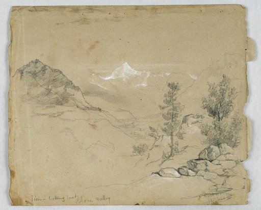 Sion, Looking East, Rhone Valley
