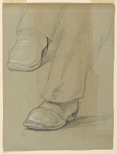 Study of Peter Cooper's Feet for "The Atlantic Cable Projectors"