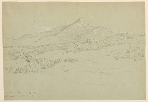 Mount Chocorua from Hill Near Tamworth Village