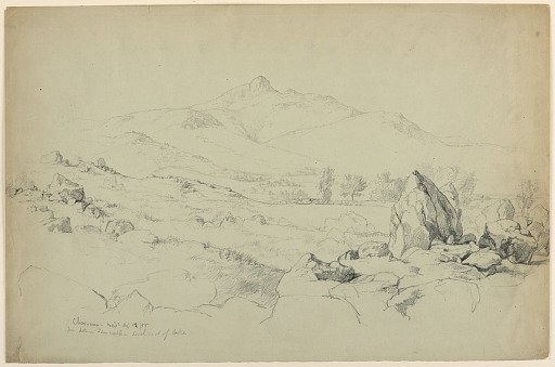 Mount Chocorua from Hill Near Tamworth, Southwest of Lake
