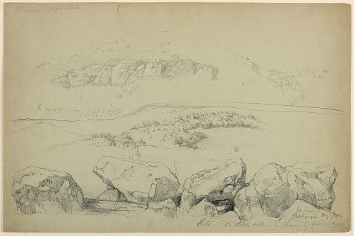 In Front of Mount Chocorua, New Hampshire