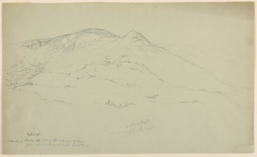 Welch Mountain in Waterville and Thornton, New Hampshire, from Sandwich Notch Road, Campton