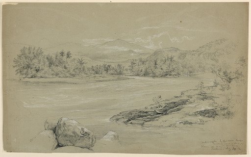 Androscoggin River by Lead Mine Bridge, Gorham, New Hampshire
