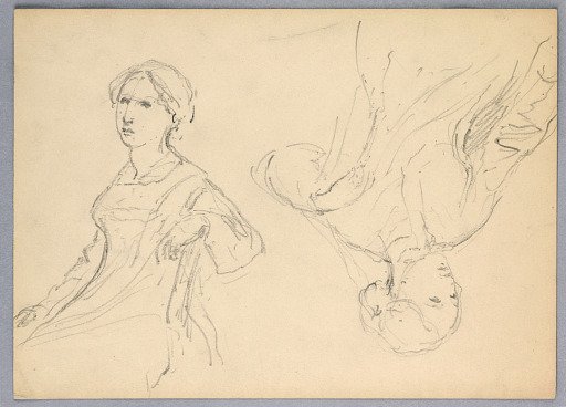 Woman Seated, Two Studies