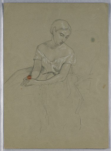Study for "Martha Washington Reception"