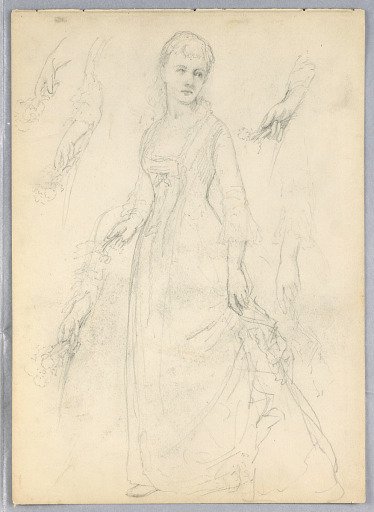 Study for "Titian Showing