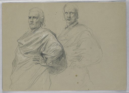 Study for "Titian Showing