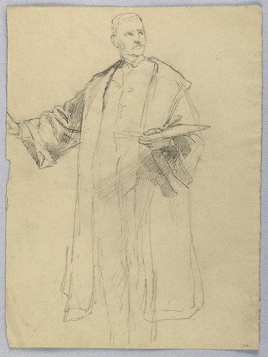 Study for "Titian Showing