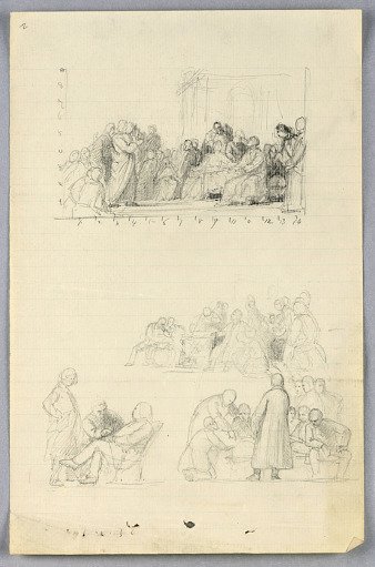 Study for "Scientific Group"