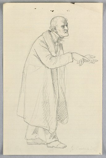 Study of Nathaniel Bowditch for "Scientific Group"
