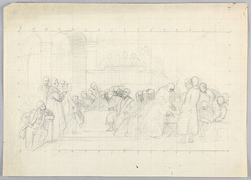 Study for "Scientific Group"
