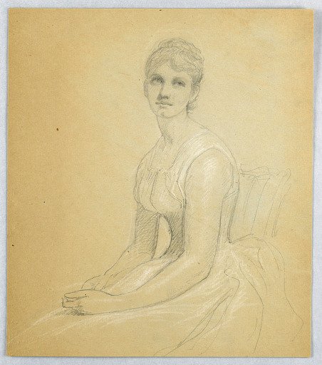 Sketch for Portrait of a Woman