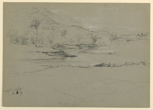 View of Mountains, On the Way to Cambridge, Vermont