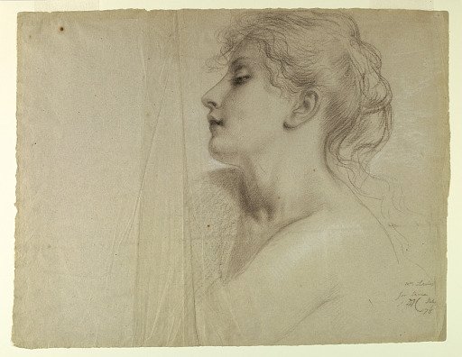 Mrs. Levicz as Peace, Study for "Justice and Peace"