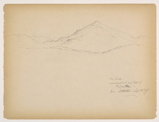 Haystack Mountain from Littleton, New Hampshire