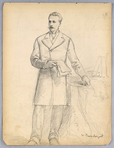 Study for Portrait of James Prendergast
