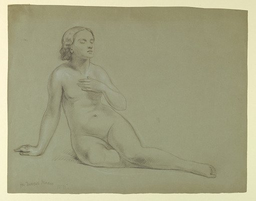 Female Nude, Study for "Mercy's Dream"