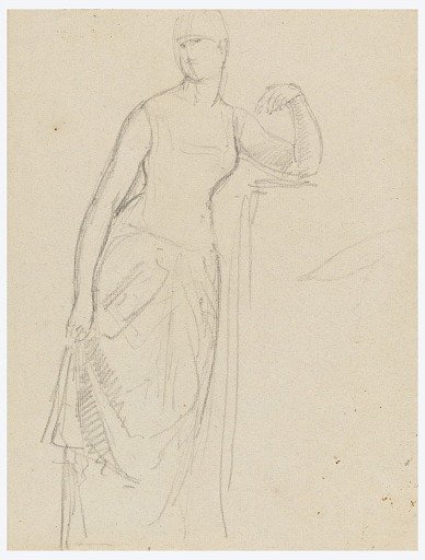 Sketch for a Portrait of Mrs. Bella Worsham