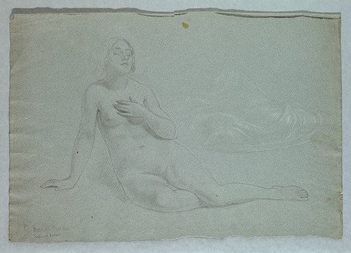 Figure Study of Mercy for "Mercy's Dream"