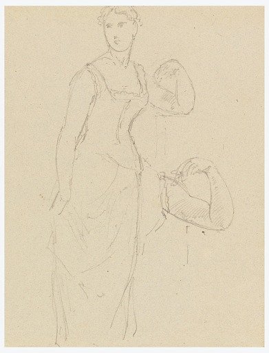 Sketch for a Portrait of Bella Worsham