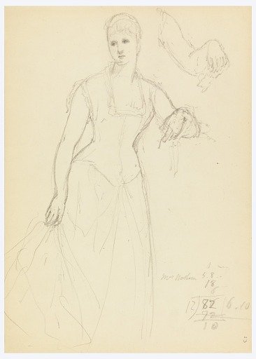 Sketch for a Portrait of Bella Worsham