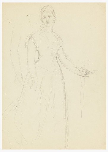 Sketch for a Portrait of Bella Worsham
