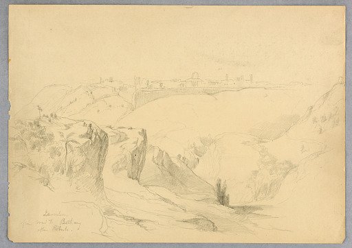 Jerusalem from Road to Bethany