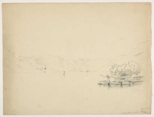 West Shore of Lake Brienz, Switzerland