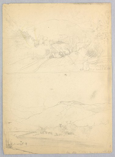 Landscapes on Road to Bartlett, New Hampshire