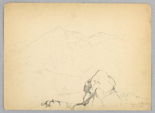 Mt. Jefferson at Glen House, New Hampshire