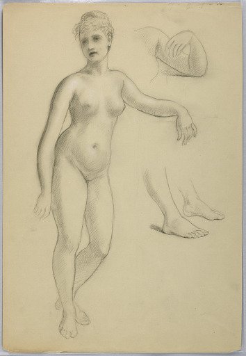 Standing Female Nude