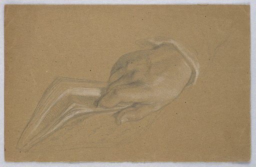 Study of Right Hand, Possibly for Portrait of Alexander Hamilton, Jr.