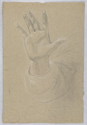 Study of Hand for "Early Christian Martyrs"