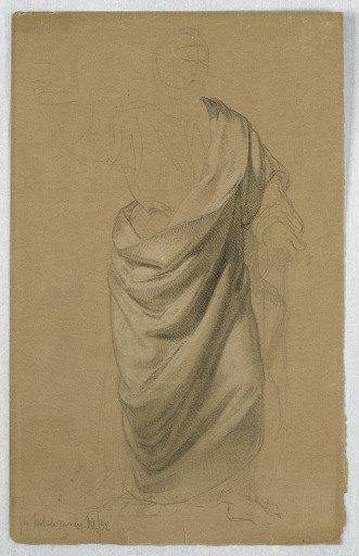 Drapery Study for "Tribute Money"