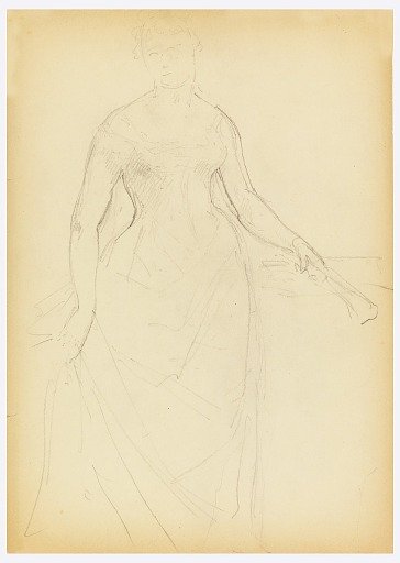 Sketch for a Portrait of Bella Worsham
