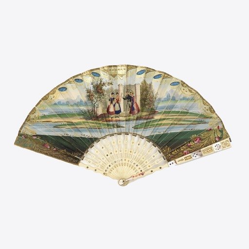Pleated fan