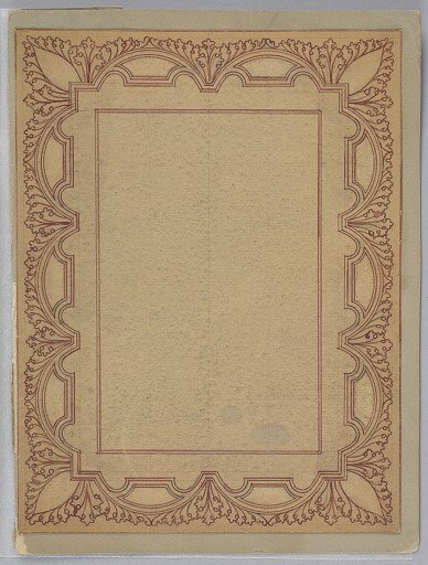 Design for a Book Cover and Book Binding