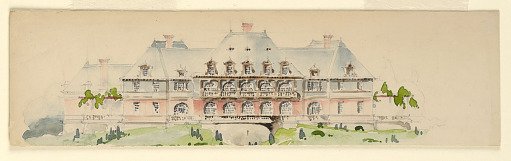 Elevation of Mansion