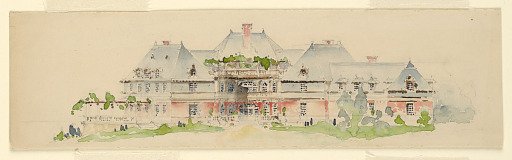 Elevation of Mansion