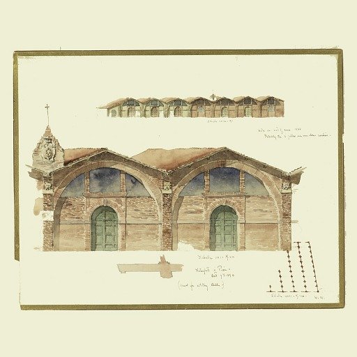 A Warehouse of the 16th Century in Pisa, Italy