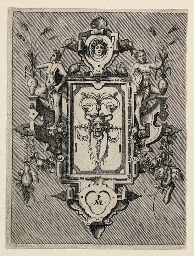 Plate from Compertimenta Pictoriis Flosculis Manubiis que Bellicis Variegata