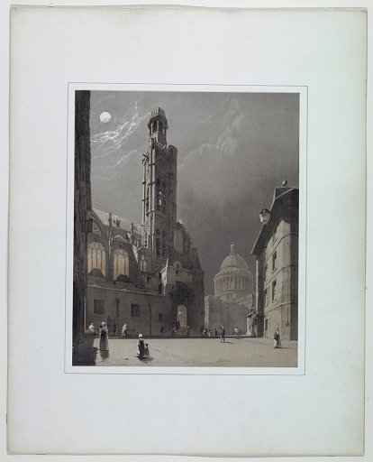 St. Etienne du Mont and the Pantheon, Paris